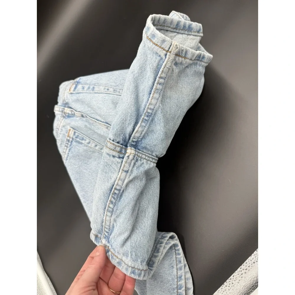 Vtg. Old Navy Women's Sz 16 Denim High Rise Jean Shorts Jorts 100% Cotton
